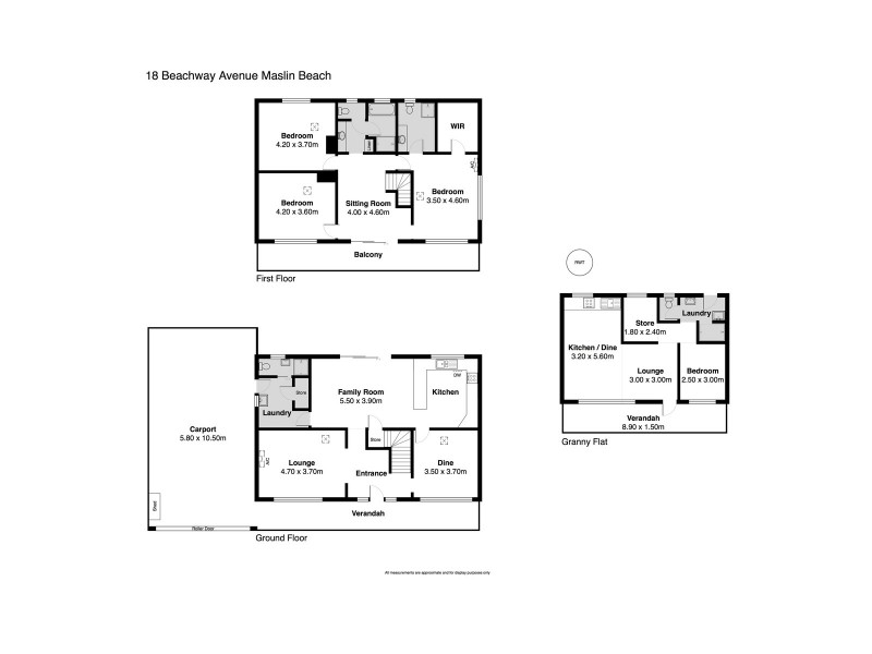 18 Beachway Avenue, Maslin Beach SA 5170 Floorplan