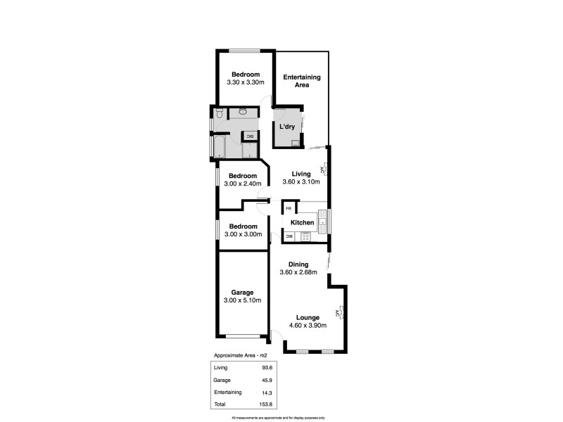 3 Shoalwater Close, Seaford Rise SA 5169 Floorplan