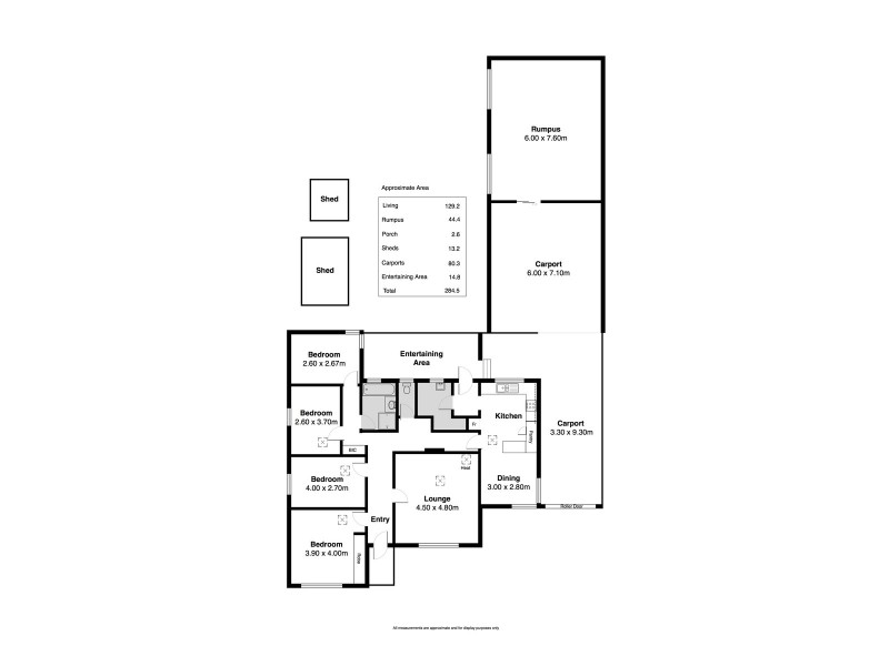 9 Atkins Crescent, Morphett Vale SA 5162 Floorplan