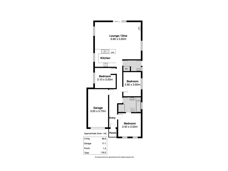 34A Hagen Crescent, Hackham West SA 5163 Floorplan
