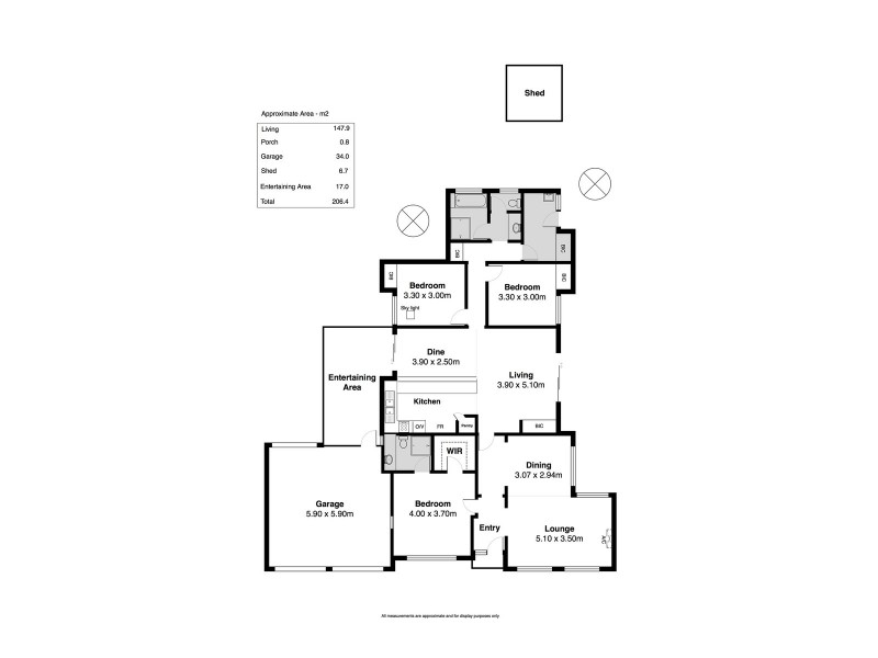 93 Barbados Drive, Seaford Rise SA 5169 Floorplan