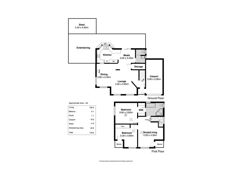 43 Corvette Road, Seaford SA 5169 Floorplan