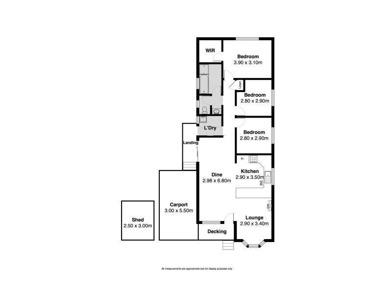 55 Wheatsheaf Road, Morphett Vale SA 5162 Floorplan