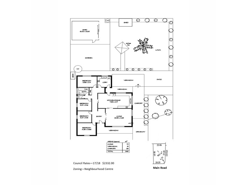 172 Main Road, Mclaren Vale SA 5171 Floorplan