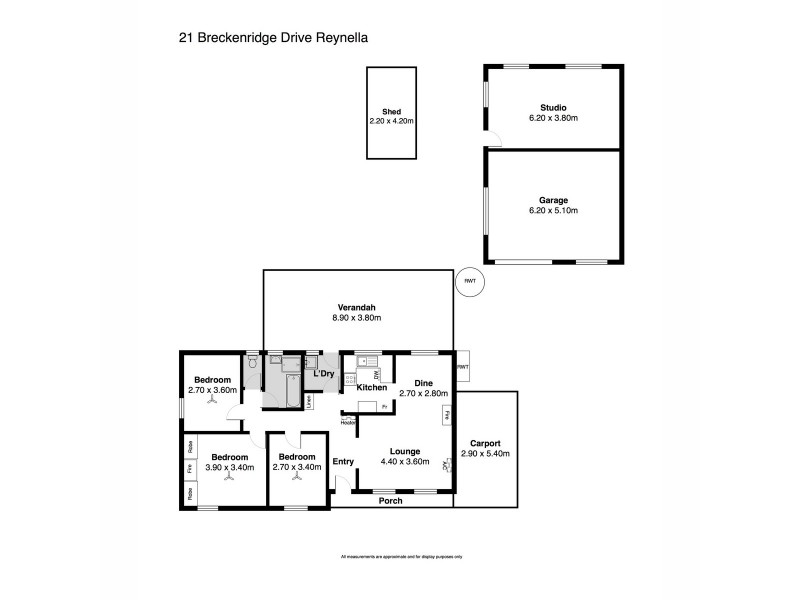 21 Breckenridge Drive, Reynella SA 5161 Floorplan