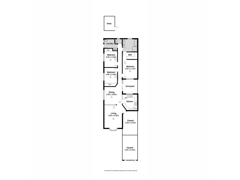 3/1 Mason Lane, Glenelg North SA 5045 Floorplan