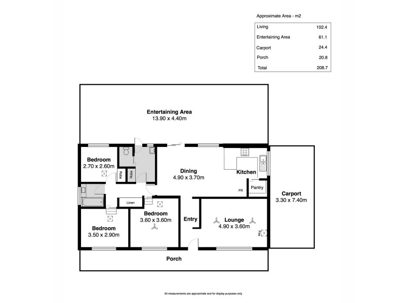 573 Brodie Road, Huntfield Heights SA 5163 Floorplan