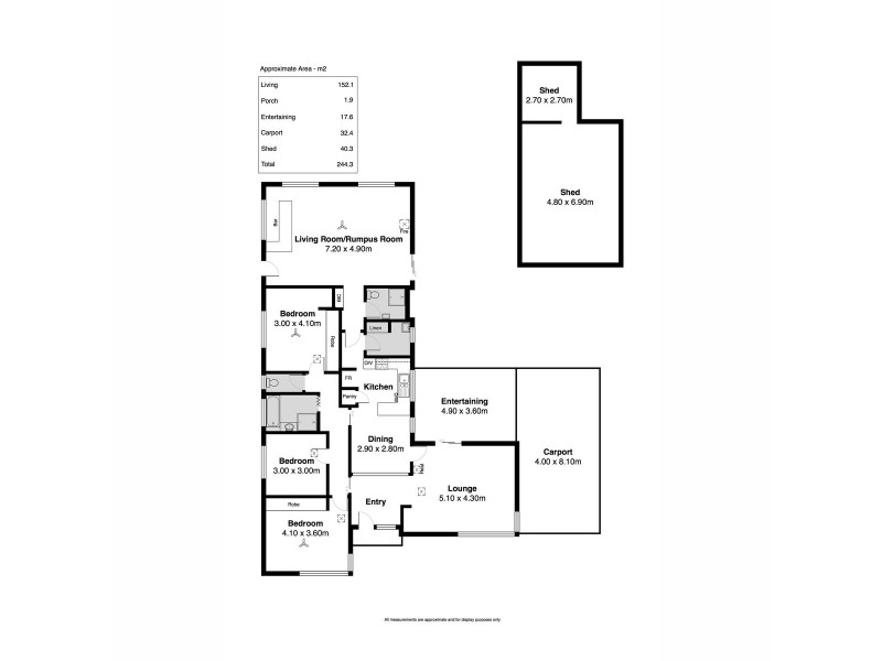 6 Martha Street, Seaford SA 5169 Floorplan
