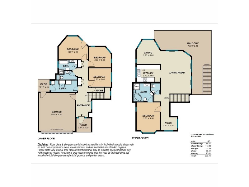 8 Mayflower Court, Encounter Bay SA 5211 Floorplan