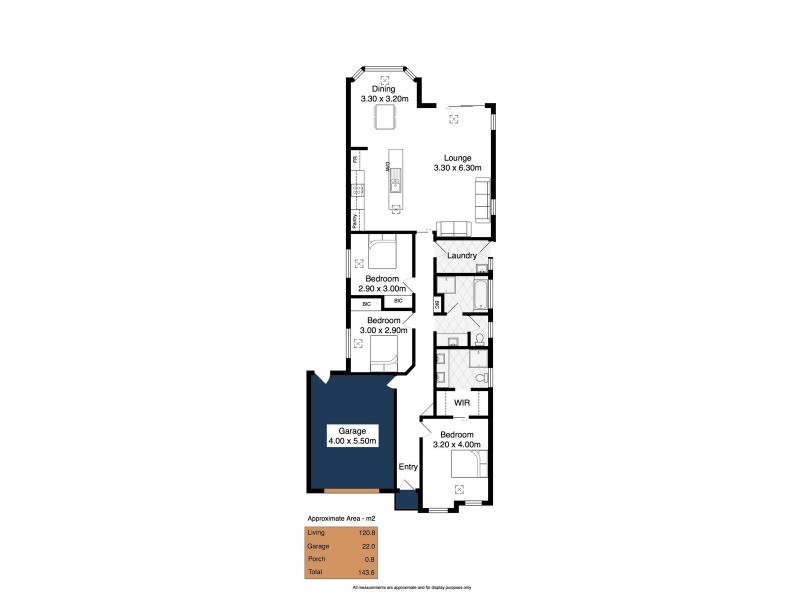 3 Saturn Court, Woodcroft SA 5162 Floorplan