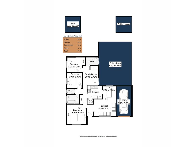 24 Admiralty Crescent, Seaford Rise SA 5169 Floorplan