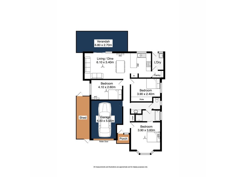 5 Flagpole Road, Seaford Meadows SA 5169 Floorplan