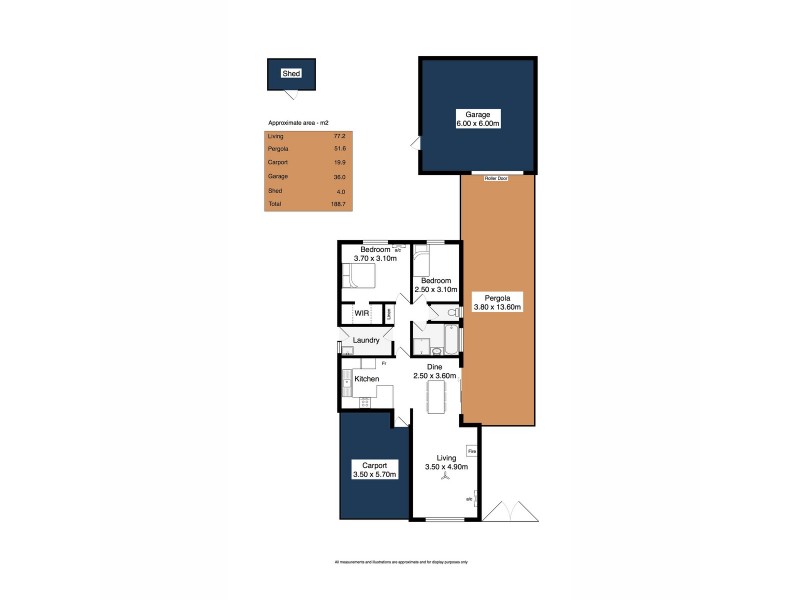 43 Admiralty Crescent, Seaford Rise SA 5169 Floorplan