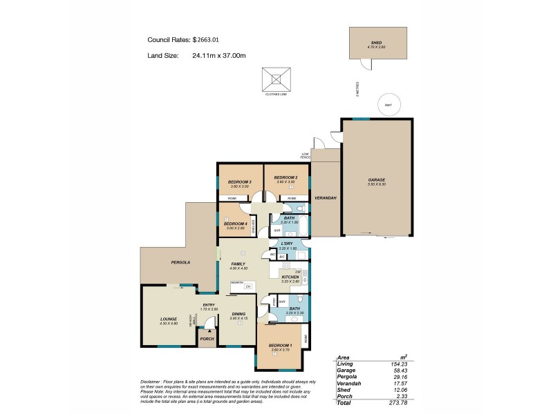 17 Hewitt Drive, Mclaren Vale SA 5171 Floorplan