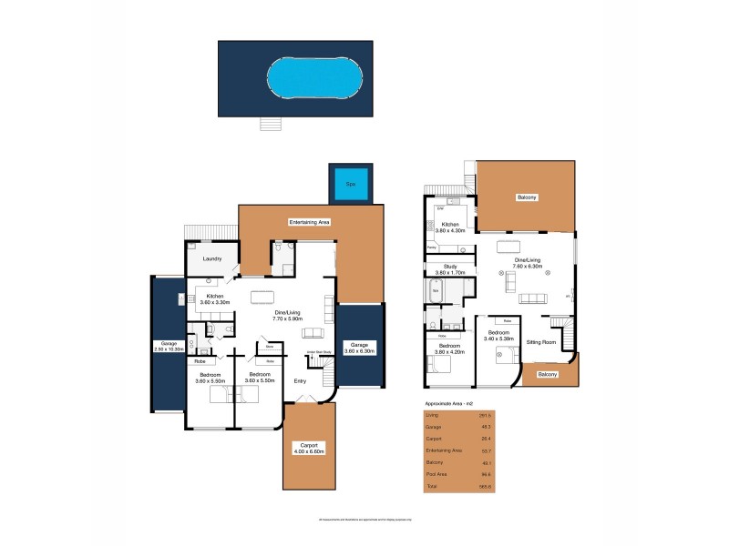 96 Second Avenue, Moana SA 5169 Floorplan