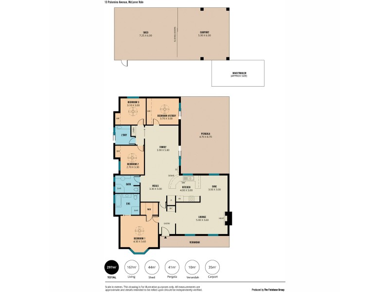 13 Palomino Avenue, Mclaren Vale SA 5171 Floorplan