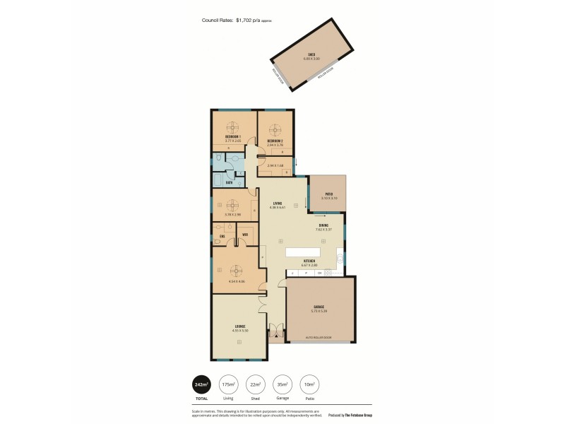 44 Halcyon  Circuit, Aldinga Beach SA 5173 Floorplan