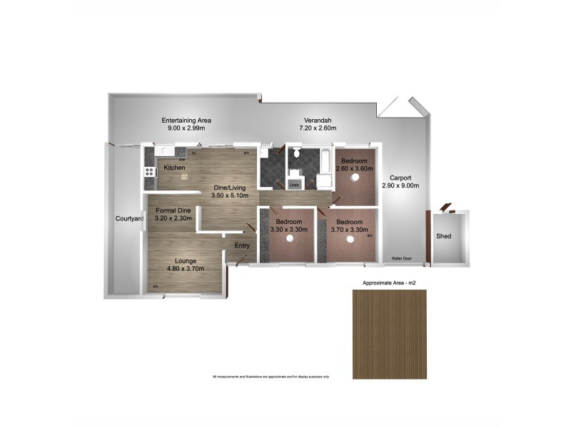 19 Featherstone Drive, Huntfield Heights SA 5163 Floorplan