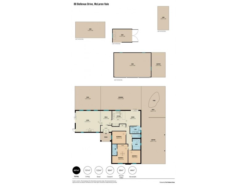 80 Bellevue Drive, Mclaren Vale SA 5171 Floorplan