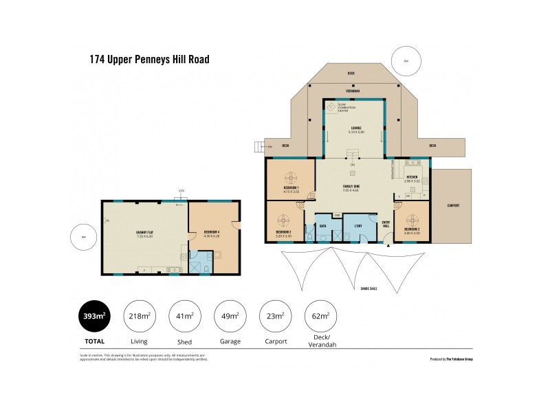 174 Upper Penneys Hill Road, Onkaparinga Hills SA 5163 Floorplan