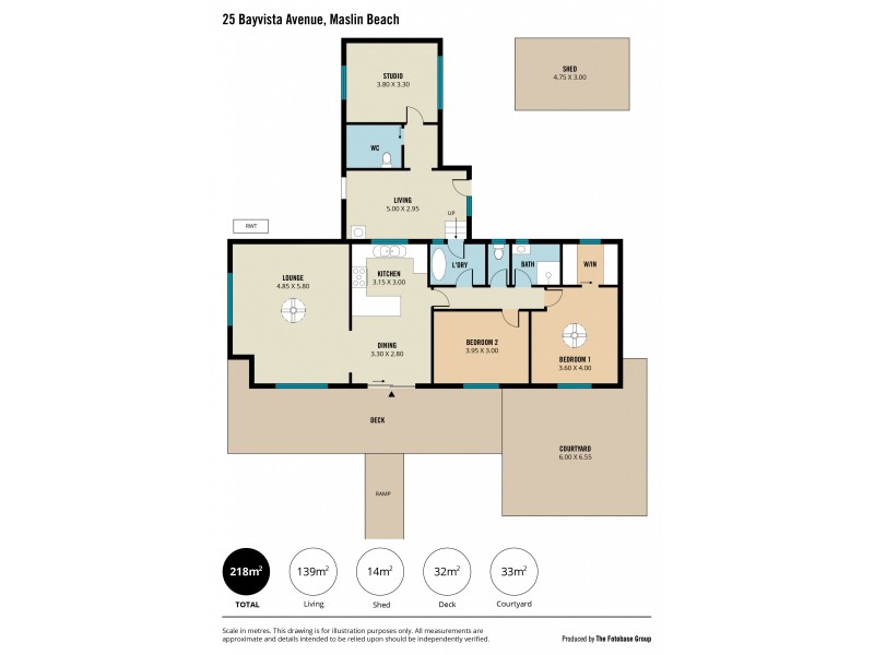 25 Bayvista Avenue, Maslin Beach SA 5170 Floorplan