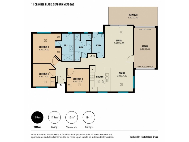 11 Channel Place, Seaford Meadows SA 5169 Floorplan