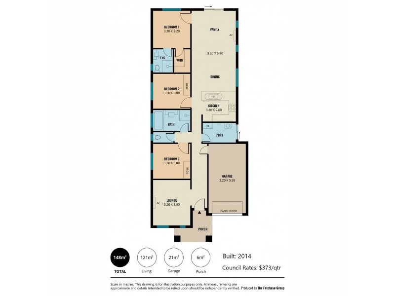 29 Sunderland Crescent, Seaford SA 5169 Floorplan
