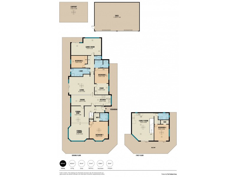 99 Second Avenue, Moana SA 5169 Floorplan