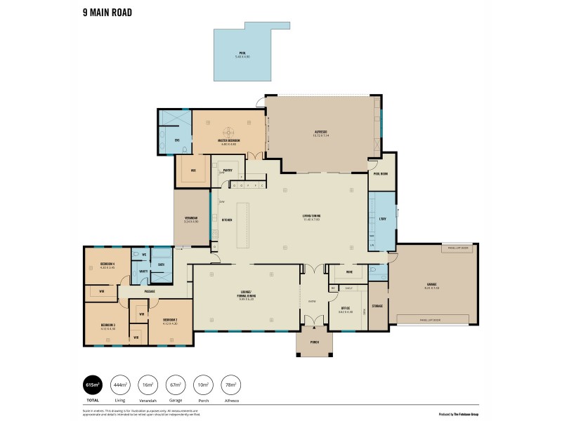 9 Main Road, Mclaren Flat SA 5171 Floorplan