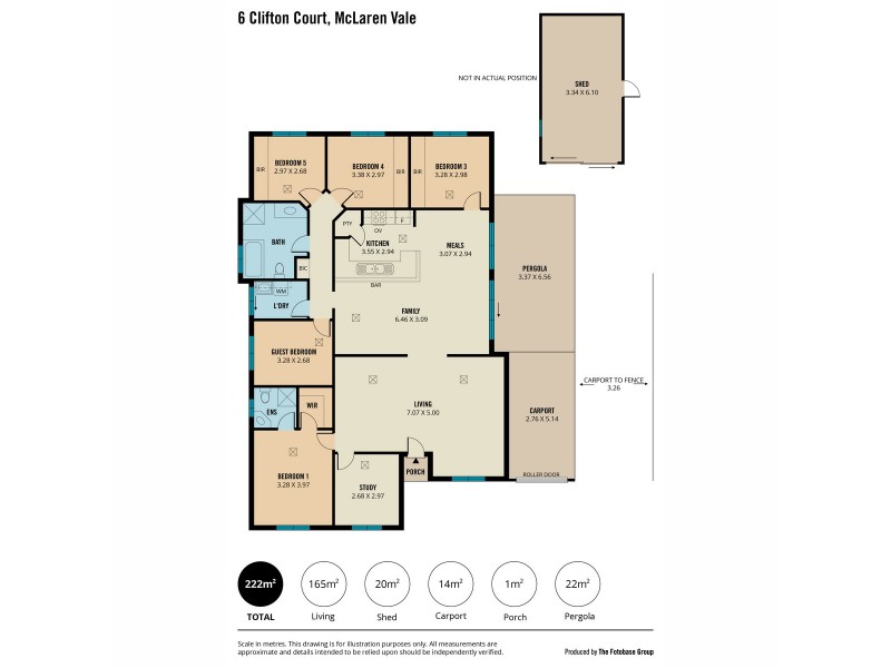 6 Clifton Court, Mclaren Vale SA 5171 Floorplan