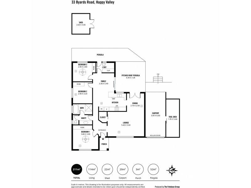 33 Byards Road, Happy Valley SA 5159 Floorplan