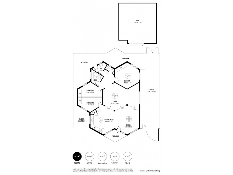 8 Siesta Crescent, Maslin Beach SA 5170 Floorplan