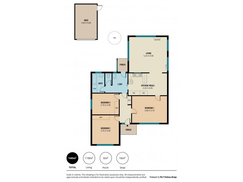 15 Seaview Street, Aldinga Beach SA 5173 Floorplan