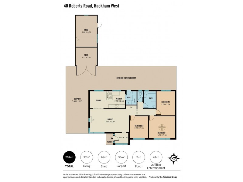 40 Roberts Road, Hackham West SA 5163 Floorplan