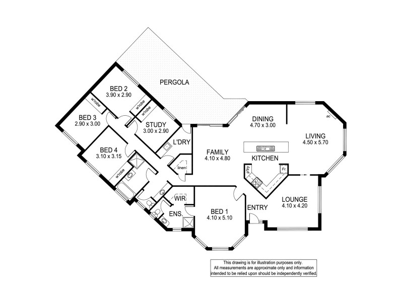 96 Warreanga Road, Wye SA 5291 Floorplan