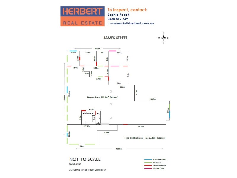 3/33 James Street, Mount Gambier SA 5290 Floorplan