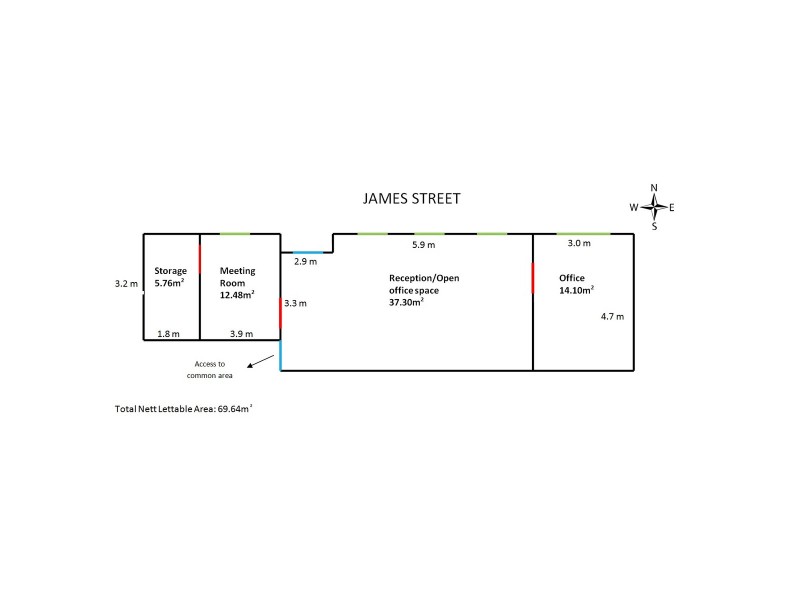 1 James Street, Mount Gambier SA 5290 Floorplan