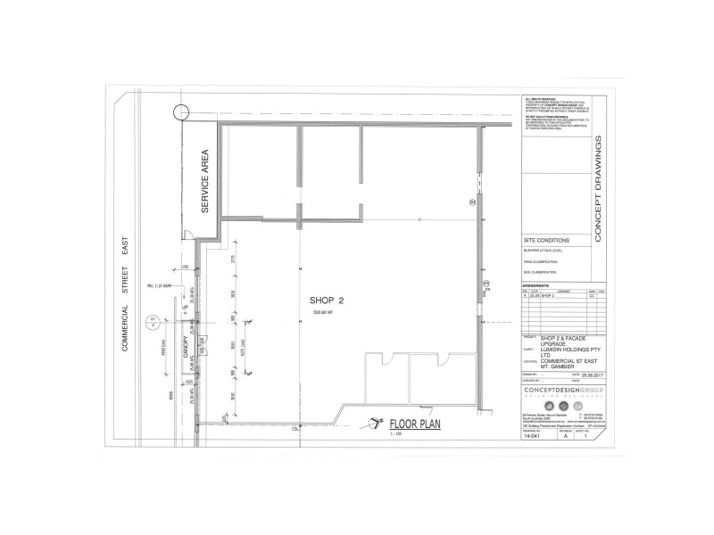 Shops 2 & 3/165 Commercial Street East, Mount Gambier SA 5290 Floorplan