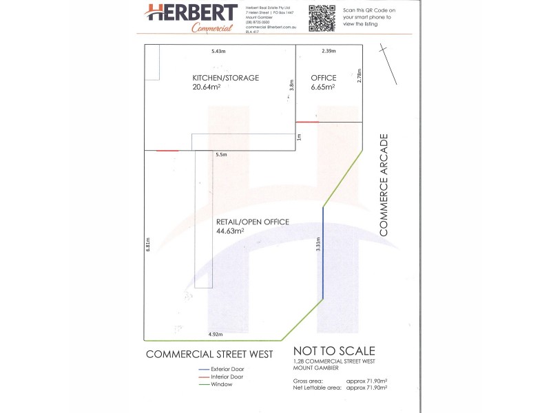1/28 Commercial Street West, Mount Gambier SA 5290 Floorplan