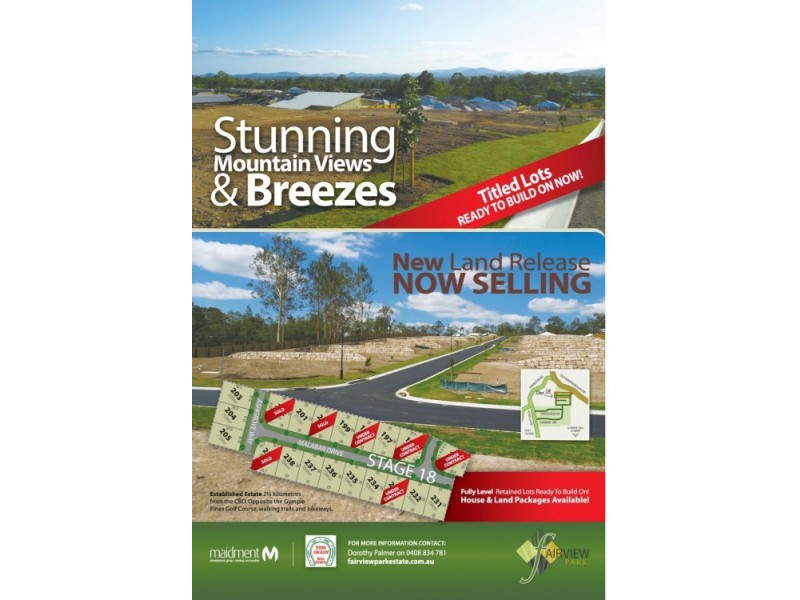 Lot 234 Malabar Drive, Fairview Park Estate, Gympie QLD 4570