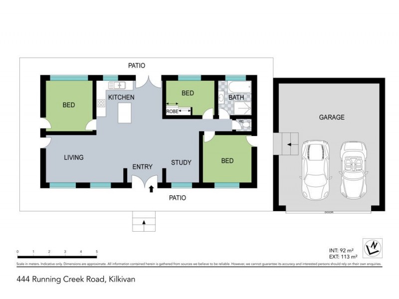444 Running Creek Road, Kilkivan QLD 4600 Floorplan