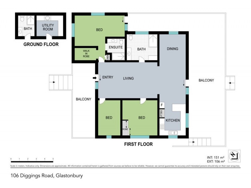106 East Diggings Road, Glastonbury QLD 4570 Floorplan