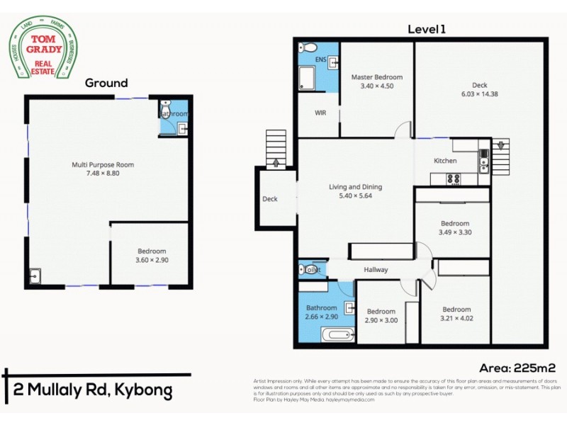 2 Mullaly Road, Kybong QLD 4570 Floorplan