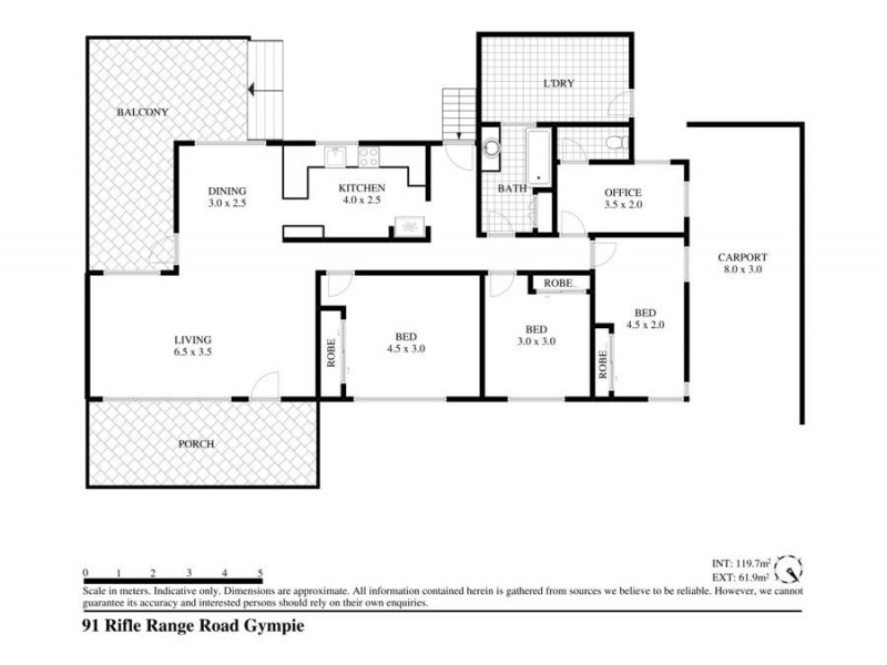 91 Rifle Range Road, Gympie QLD 4570 Floorplan