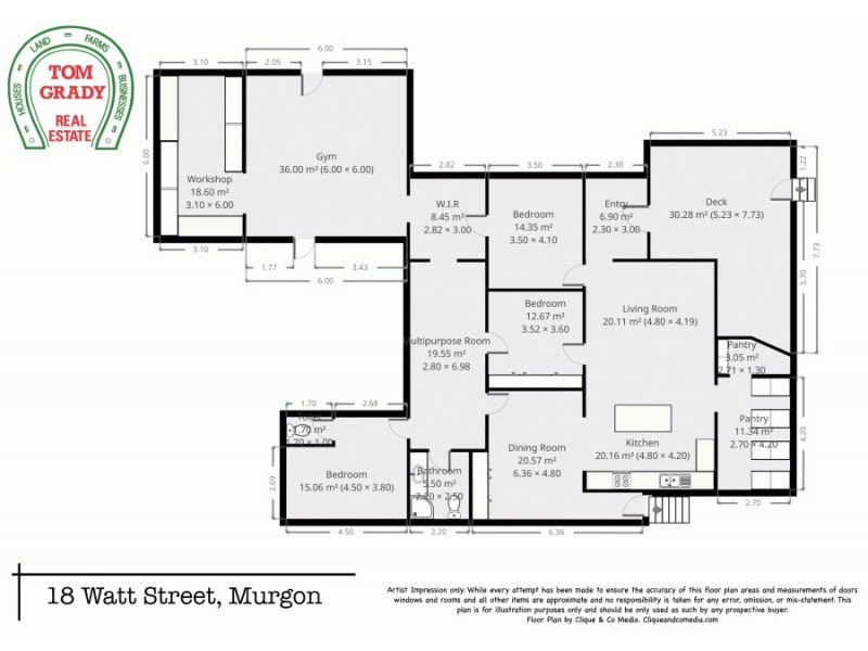 18 Watt Street, Murgon QLD 4605 Floorplan