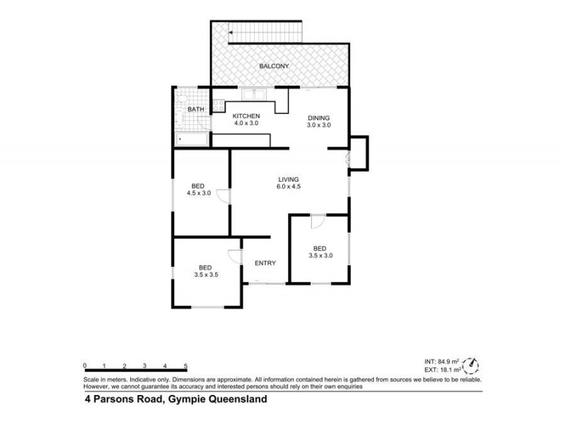 4 Parsons Road, Gympie QLD 4570 Floorplan
