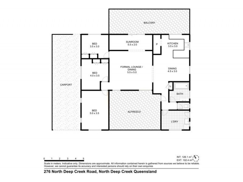 276 North Deep Creek Road, North Deep Creek QLD 4570 Floorplan