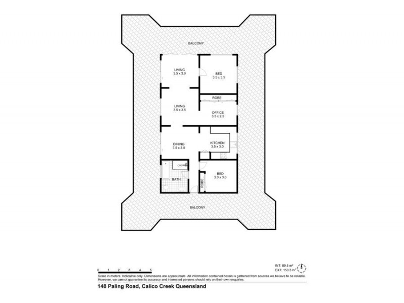 148 Paling Road, Calico Creek QLD 4570 Floorplan