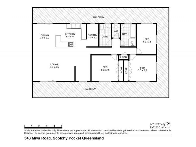 343 Miva Road, Scotchy Pocket QLD 4570 Floorplan
