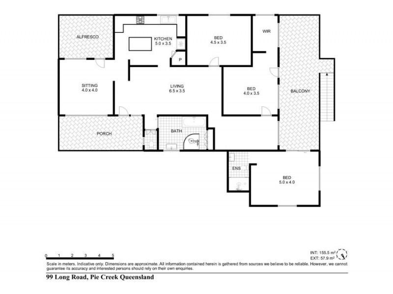 99 Long Road, Pie Creek QLD 4570 Floorplan